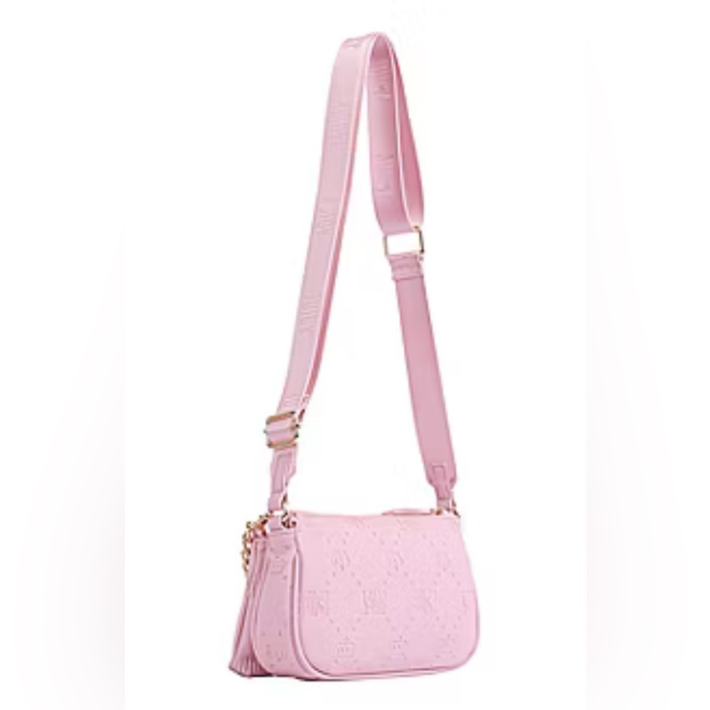 Juicy by Juicy Couture Pink Double Up Crossbody Bag - Picture 2 of 4